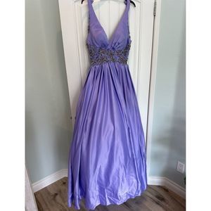 Purple Vienna Size 2 Ball gown dress
